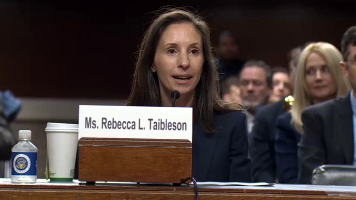 Rebecca Taibleson testifies.