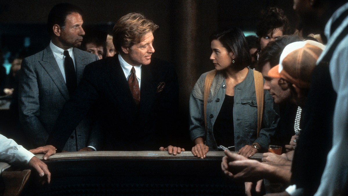 Demi Moore and Robert Redford in "Indecent Proposal."