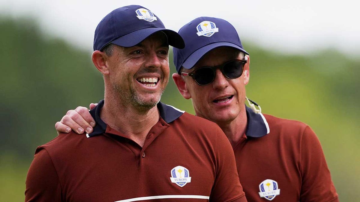 Rory McIlroy and Luke Donald