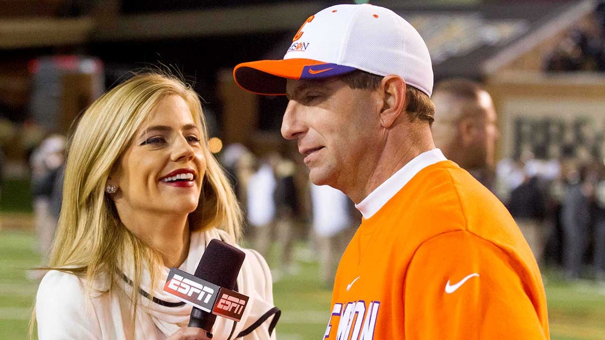 Dabo Swinney and Samantha Ponder