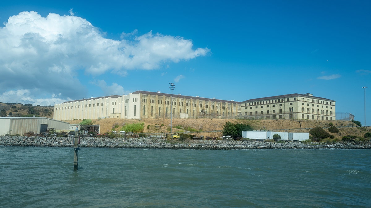 San Quentin'in hava manzarası.