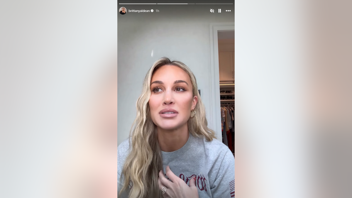 Brittany Aldean Instagram story