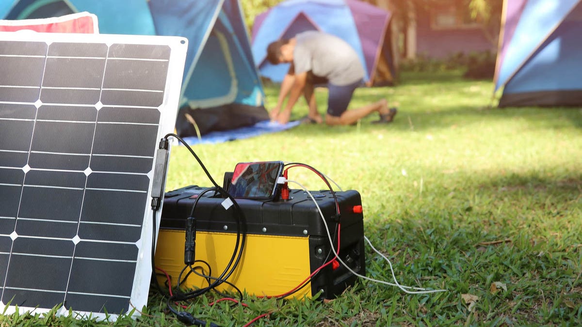 Stay charged with solar-powered power packs, solar lanterns and solar shower packs.