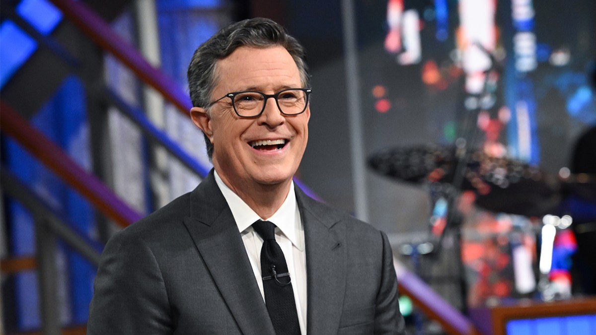 Late-night host Stephen Colbert