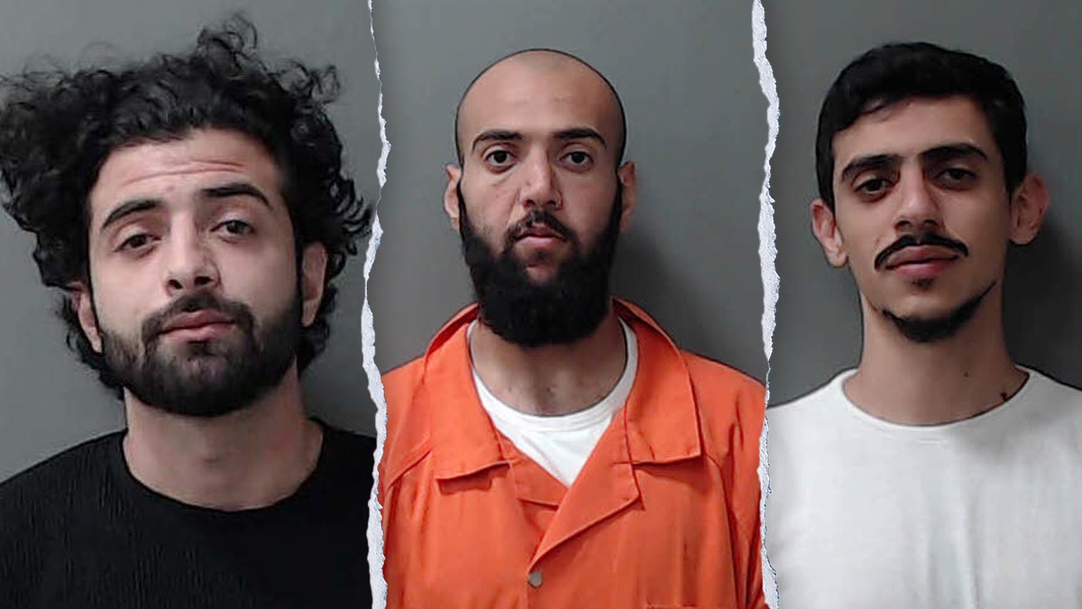 Mahmood Abdelsalam Rababah, Ahmad Mawed and Mustafa Mohammad Matalgah mugshots