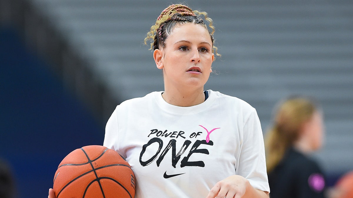 Tiana Mangakahia looks on before a game