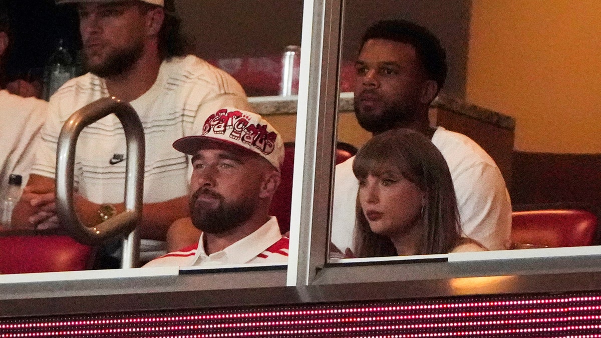 Taylor Swift and Travis Kelce