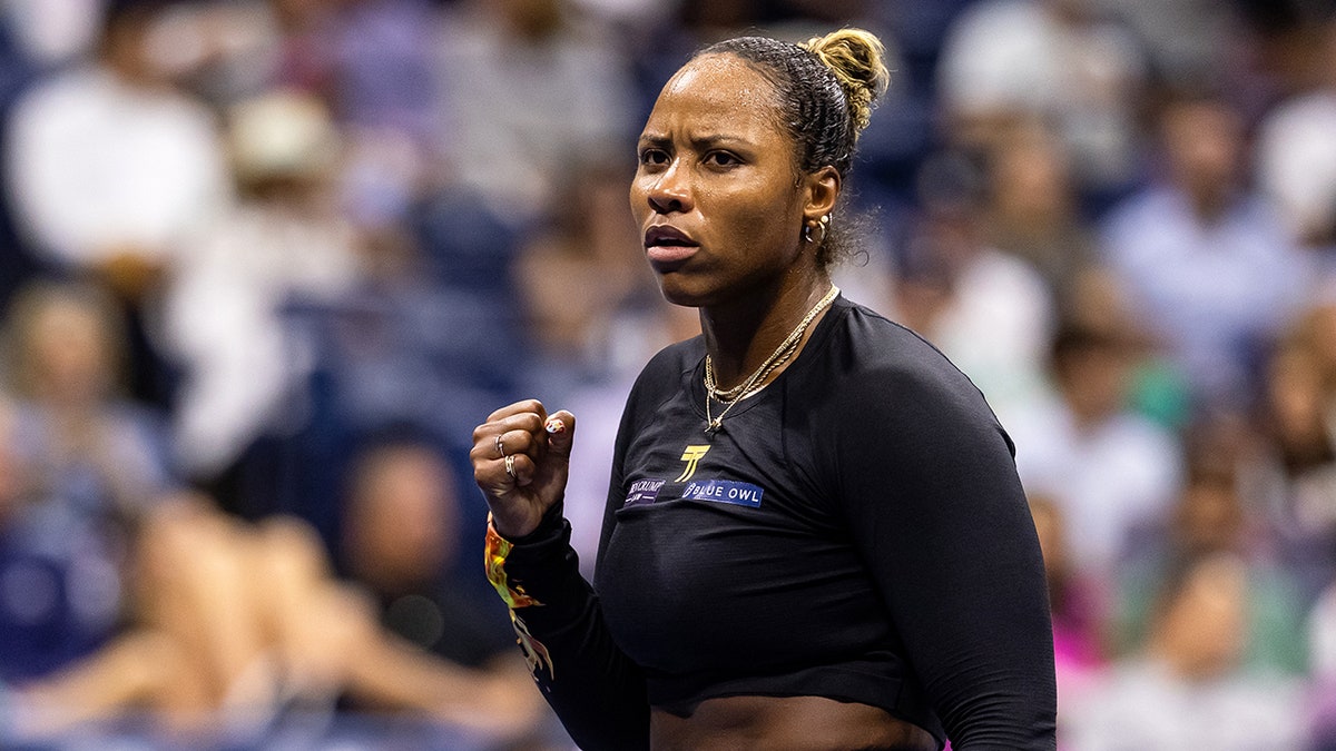 Taylor Townsend in action