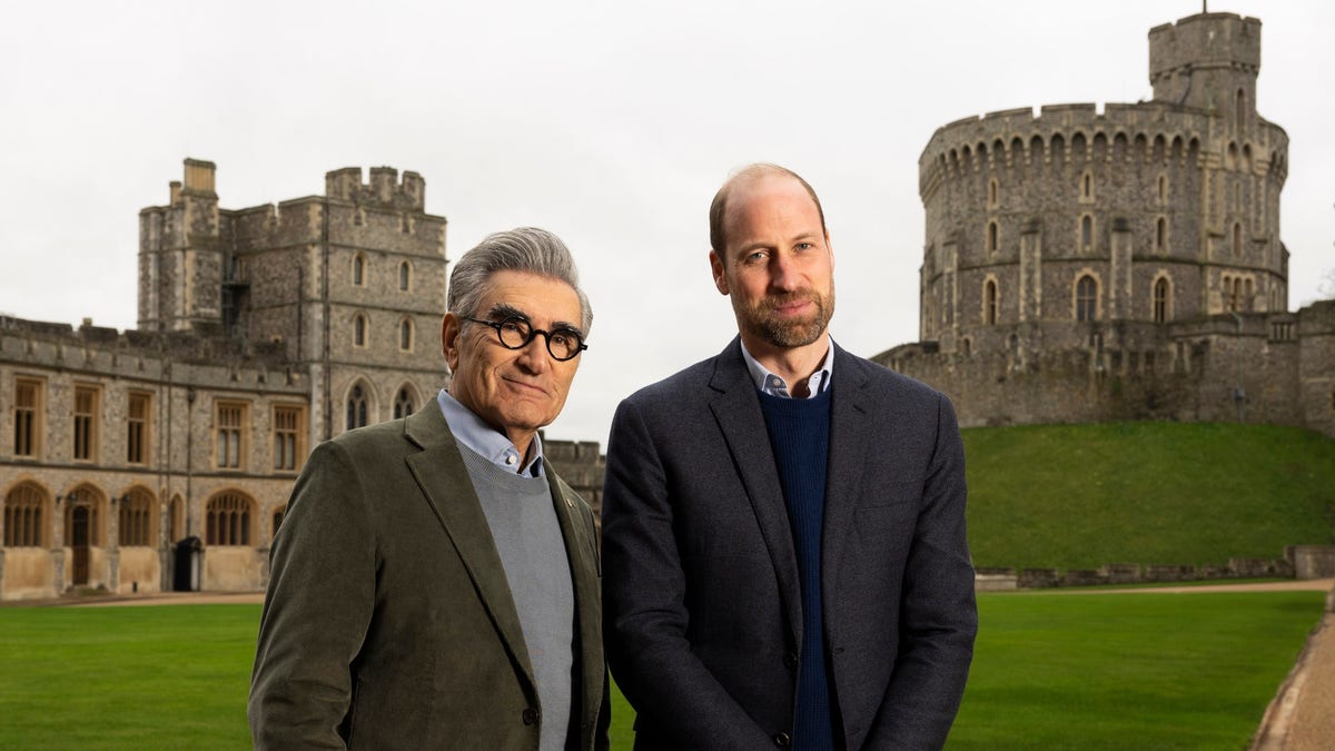 Eugene Levy and Prince William