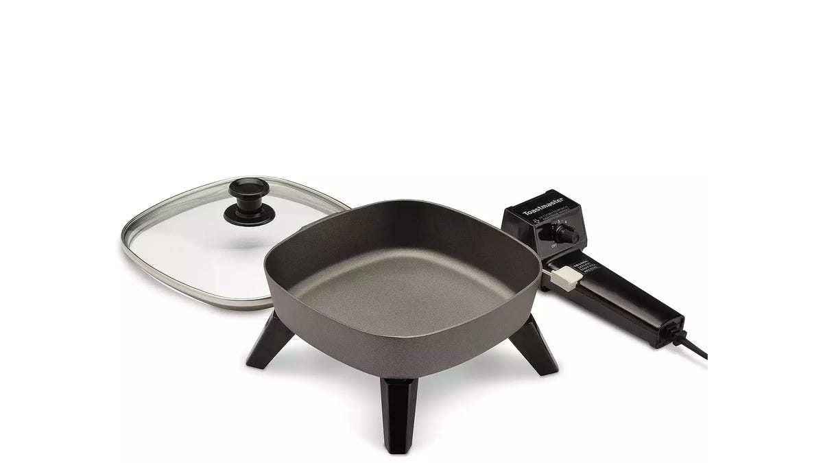 Use this skillet for cooking small meals.