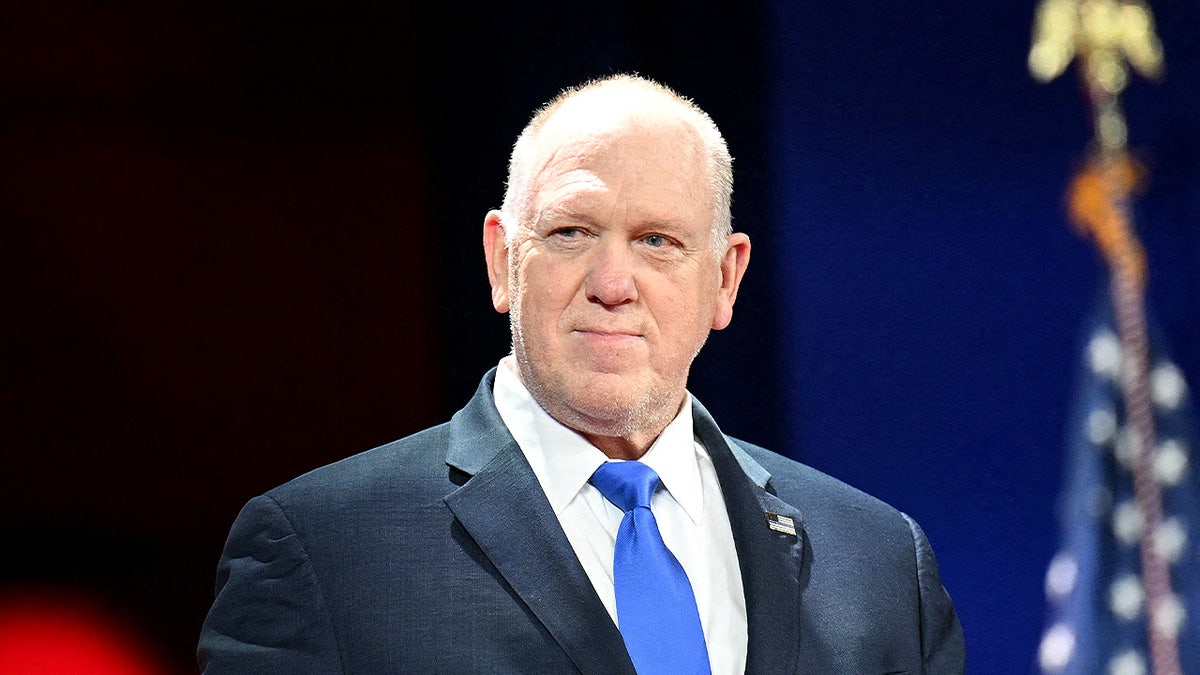 Border czar Tom Homan on stage at CPAC