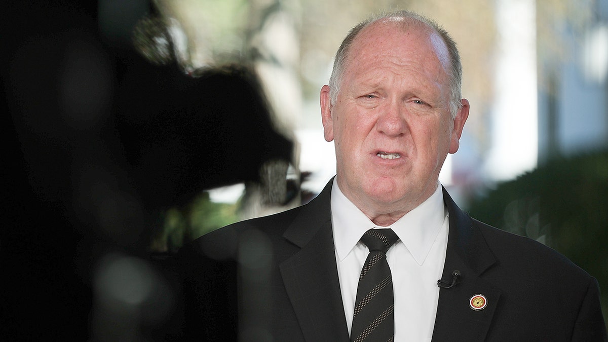White House border czar Tom Homan speaking in an interview