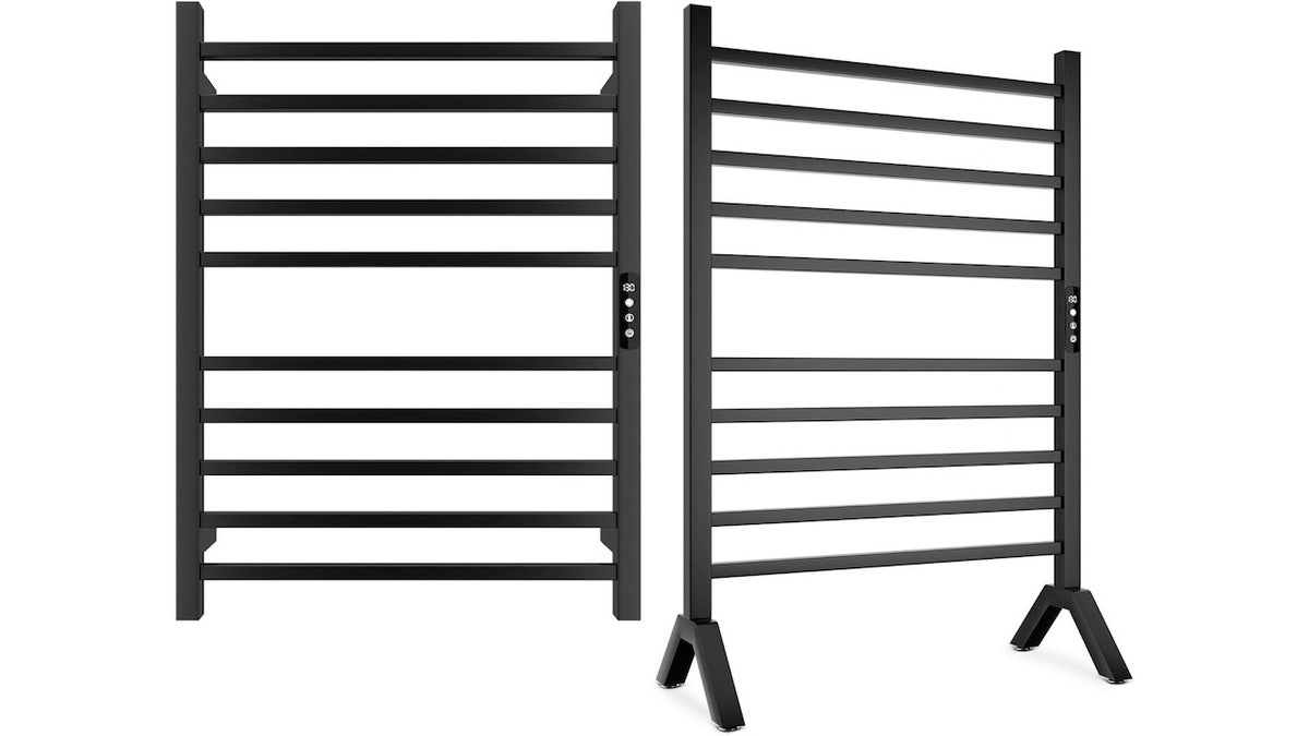 Never worry about cold or wet towels when you install a heated towel warmer. 
