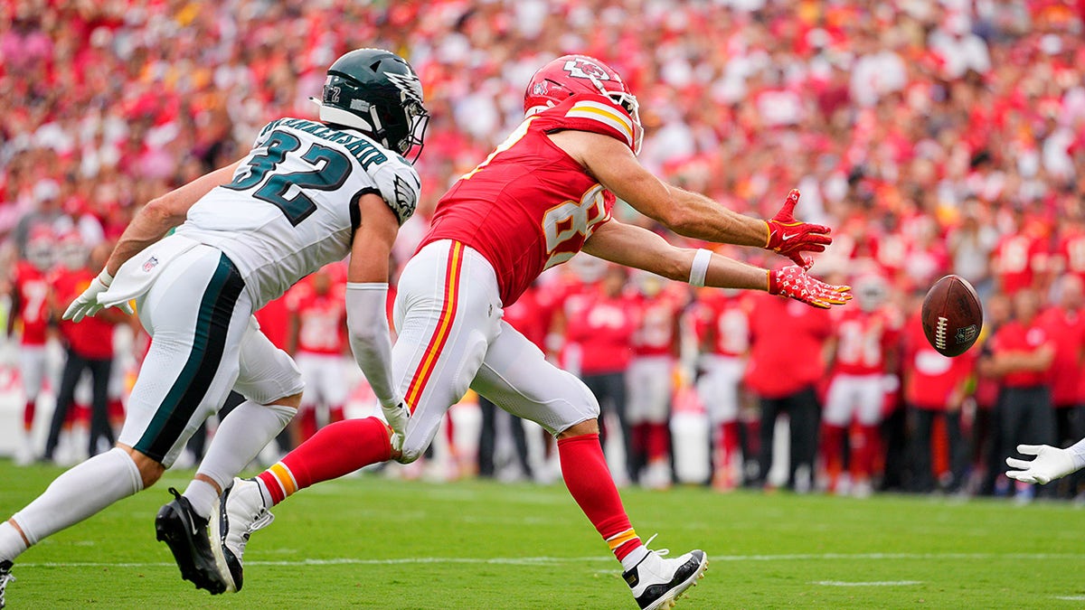Travis Kelce's drop