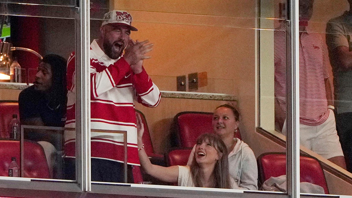 Taylor Swift and Travis Kelce
