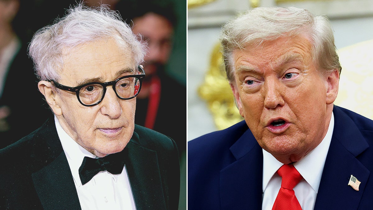 And hands Allen praises Trump as an actor