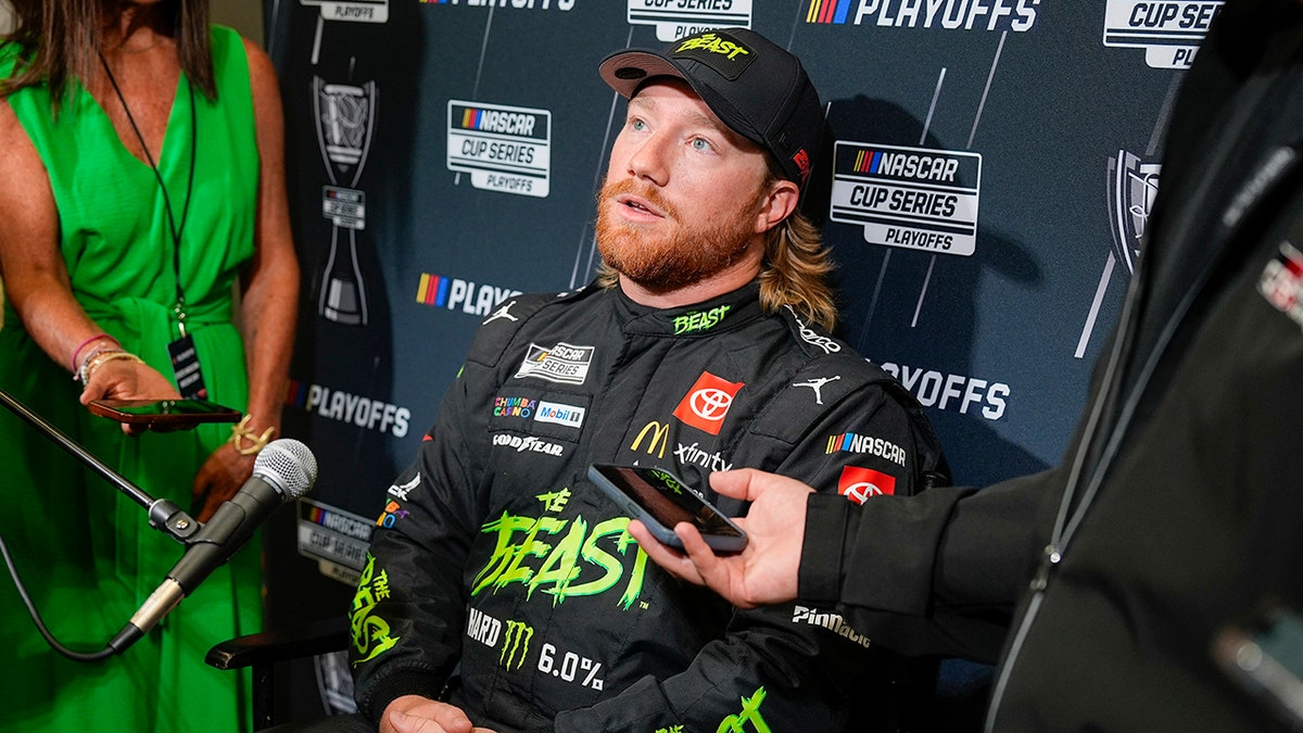 NASCAR driver Tyler Reddick's 4-month-old son hospitalized after 'showing signs of heart failure'
