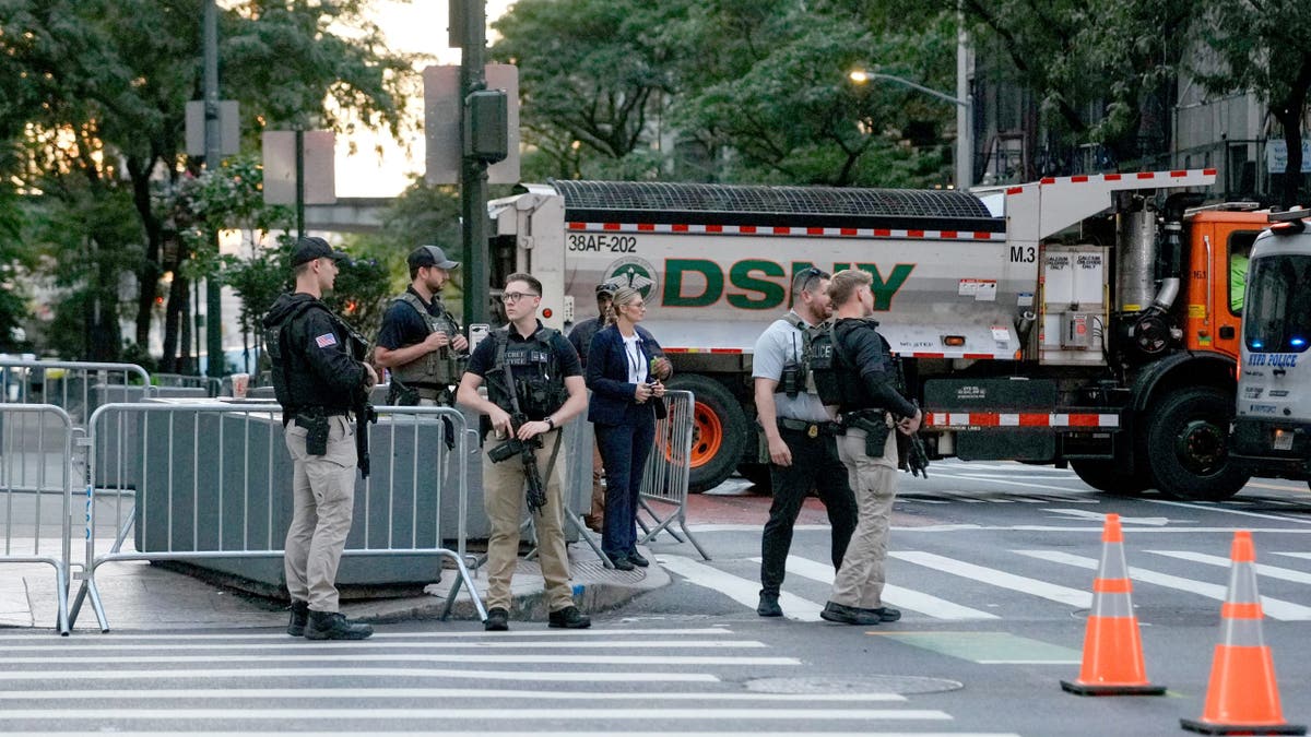 Secret Service agents in NYC