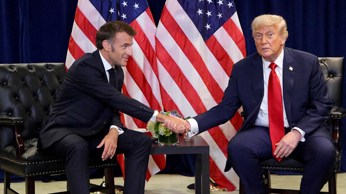 Trump and Macron
