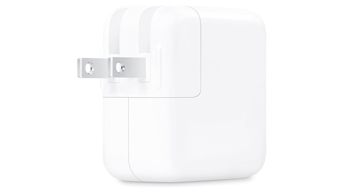 Power up two devices at once with this adapter.
