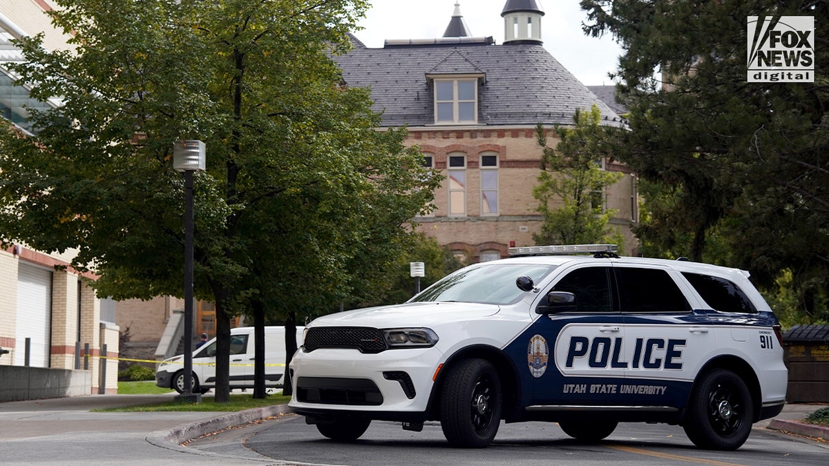 Police presence at Utah State University