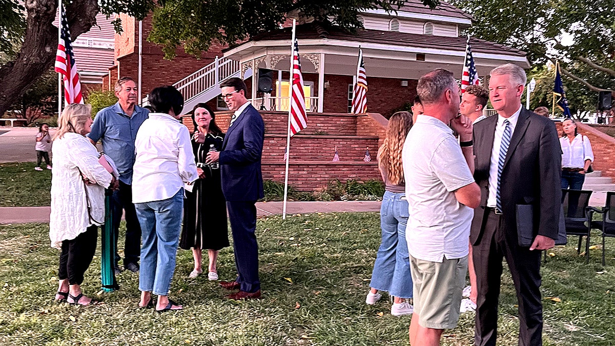 Charlie Kirk Vigil Washington City, Utah