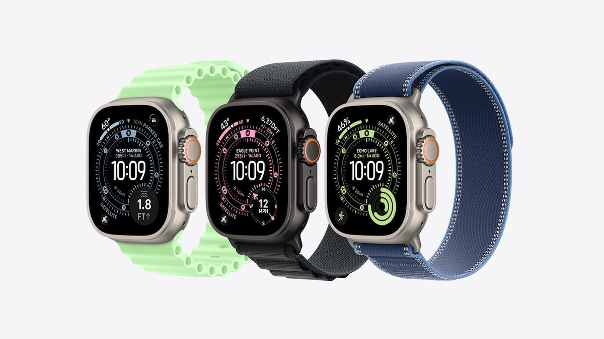 The latest sports and adventure watch from Apple boasts the largest display ever.