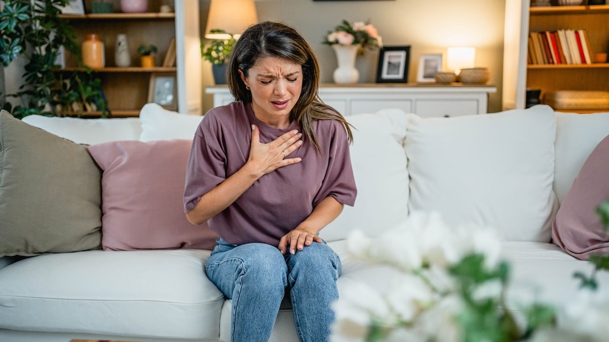 Woman with heart issues