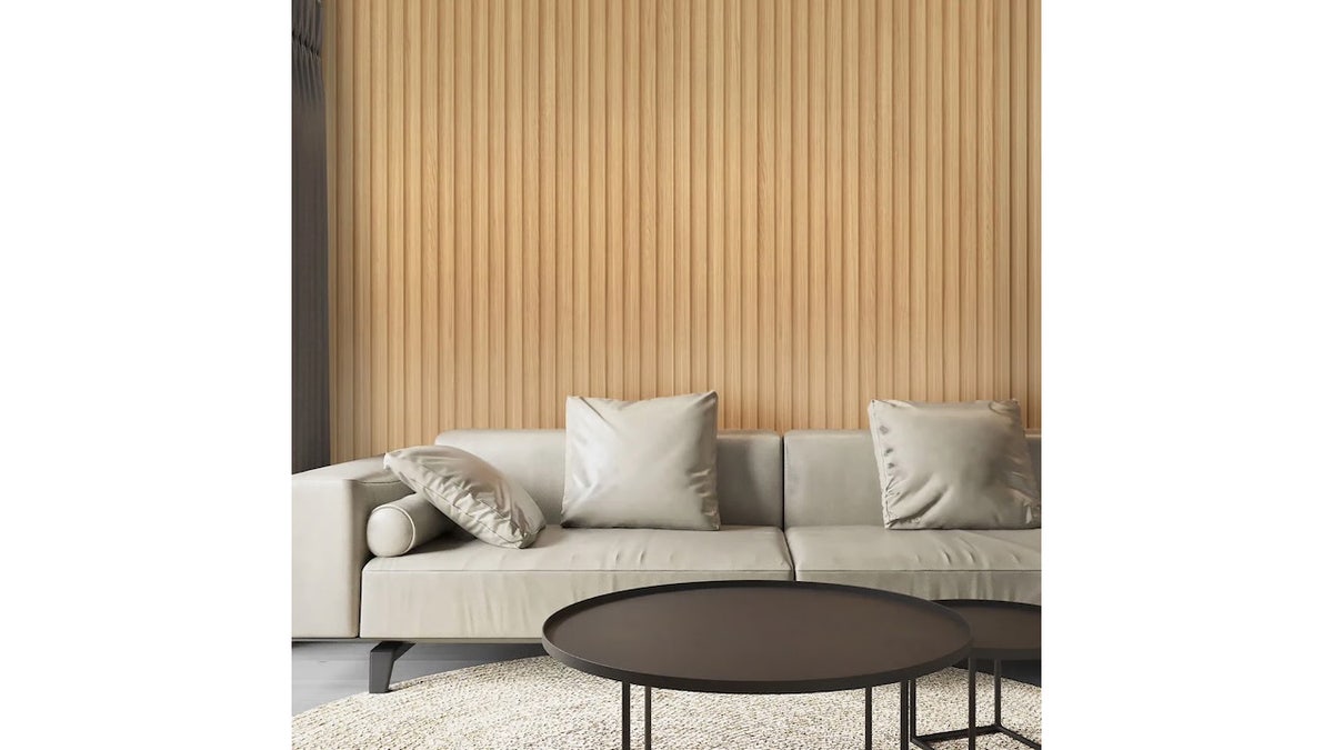 An accent wall completely changes the look of a room. 