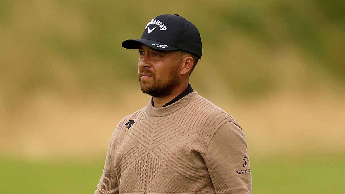 Xander Schauffele looked