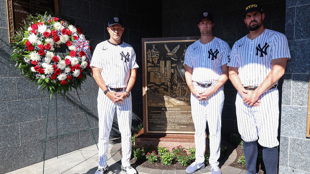 Yankees and 9/11 Monument