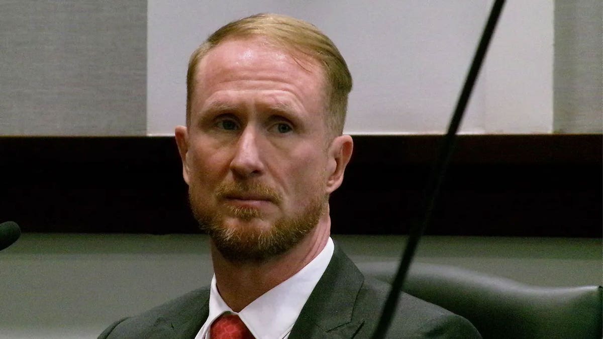Zachary Young in court before he settled with CNN for an undisclosed amount after a jury found he was defamed by the network.