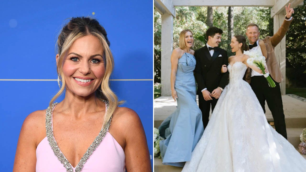 Candace Cameron Bure shares heartwarming photos from daughter's secret  wedding to Disney star, image size:1280x720