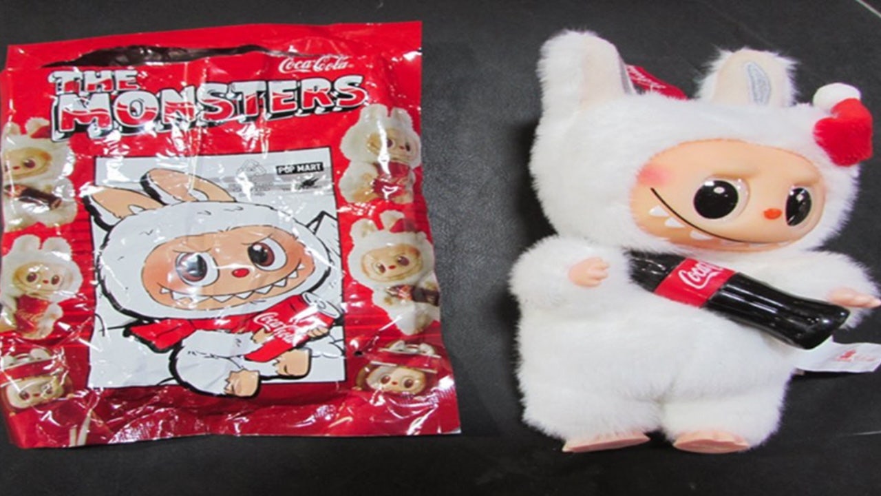 11,000 counterfeit Labubu toys disguised as LED bulbs seized in