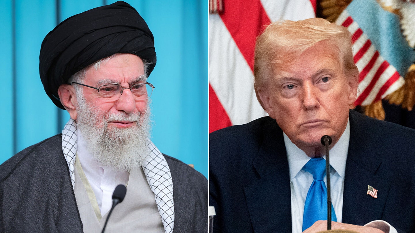 Iranian supreme leader says protesters 'ruining their own streets' to please Trump