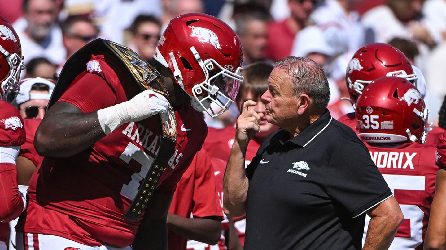 Arkansas fires football coach Sam Pittman after blowout loss