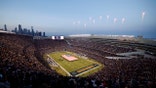 National anthem plays at Bears game