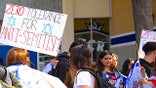 Jewish students in California protest against antisemitism