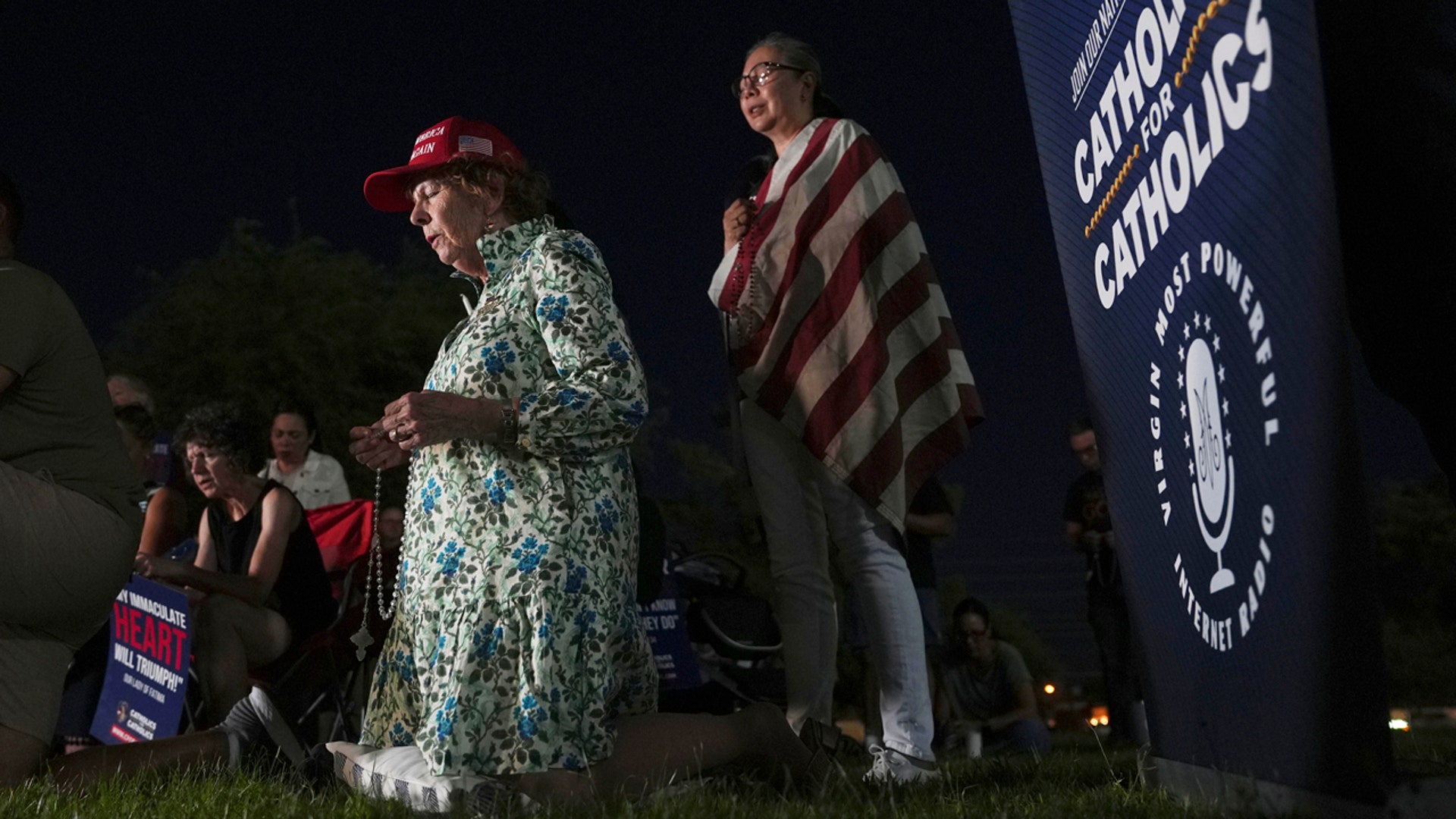 Charlie Kirk vigil