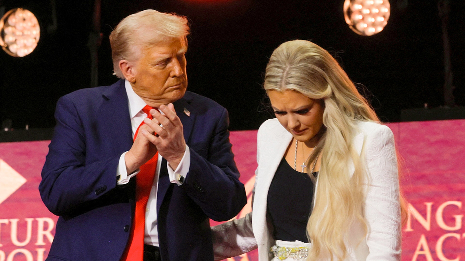 Donald Trump and Erika Trump