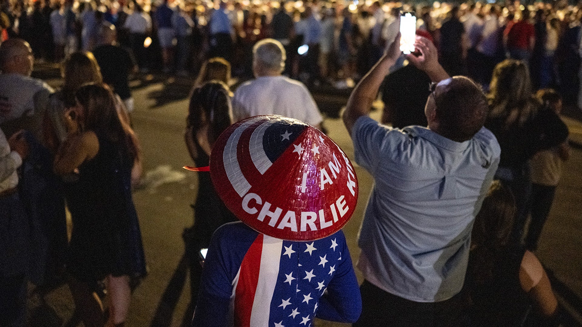 Charlie Kirk memorial service