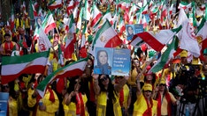 Iranian-Americans and dissidents rallied against 'murderous regime agents' as Iran's president addressed UNGA