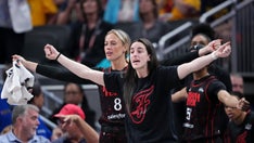 Caitlin Clark, Sophie Cunningham protest WNBA refs from sideline during Fever playoff game