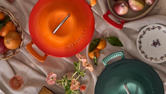 Shop Le Creuset's new Modern Heritage collection and save up to 41% on classic cookware