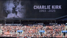 Browns pay tribute to Charlie Kirk while memorial services takes place in Arizona