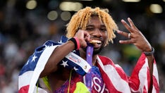 American Noah Lyles wins fourth World Championship 200m title to match Usain Bolt's historic record