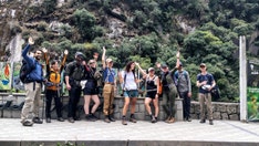 Nearly 1,000 tourists trapped near Machu Picchu as protests shut down train services