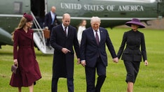 Trump meets with Prince William, Kate Middleton and King Charles during Windsor Castle arrival