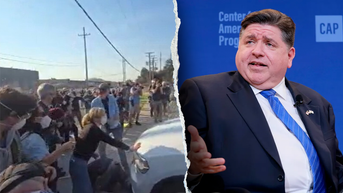 Trump officials slam blue state governor for ignoring chaotic anti-ICE ‘rioters’ disrupting operation - Fox News