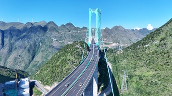 World's tallest bridge opens, cuts 2-hour mountain journey to just 2 minutes - Fox News